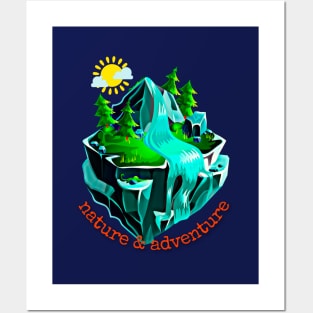 Nature and adventure Posters and Art